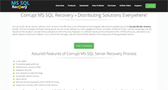 Desktop Screenshot of corrupt.mssqlrecovery.org