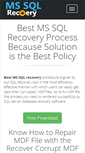 Mobile Screenshot of best.mssqlrecovery.org